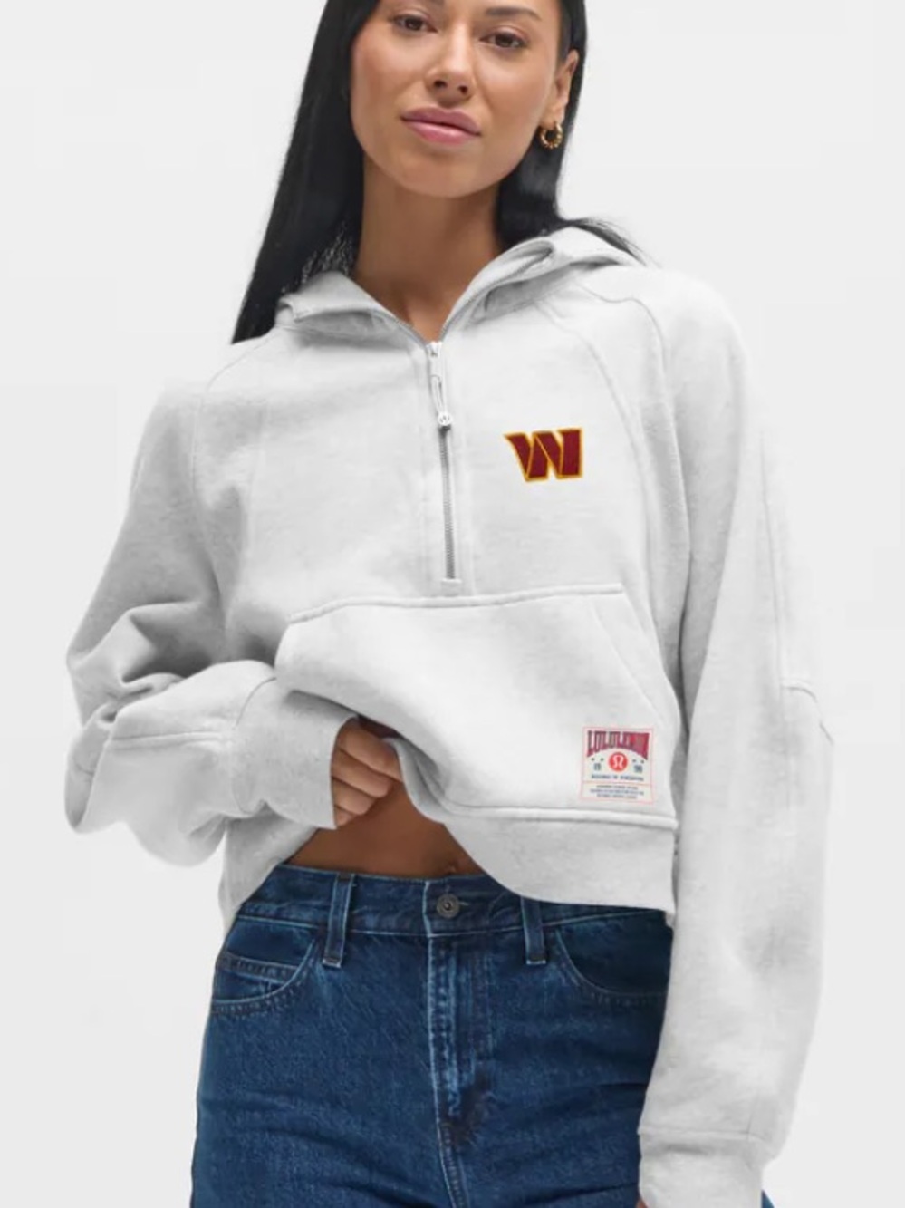 lululemon Washington Commanders Lululemon Women's Scuba Oversized Half-Zip